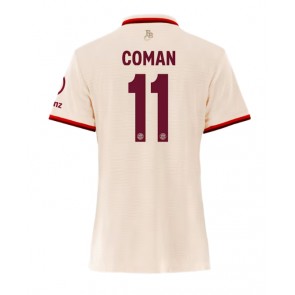 Bayern Munich Kingsley Coman #11 Replika Tredjetrøje Dame 2024-25 Kortærmet